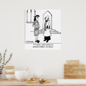 Ik geef geen advies over belastingen poster (Keuken)