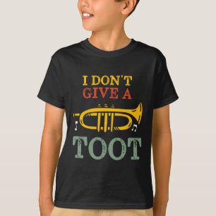 Ik Geef Geen Bal Toeterige Tuba-Speelster Woorden T-shirt