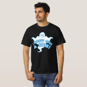 Ik geef geen blad - grappige Ghost Quote T-shirt (Voorkant volledig)