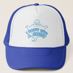 Ik geef geen blad - grappige Ghost Quote Trucker Pet