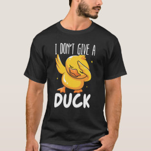 Ik geef geen duivelaarster die de vogelwateren bed t-shirt
