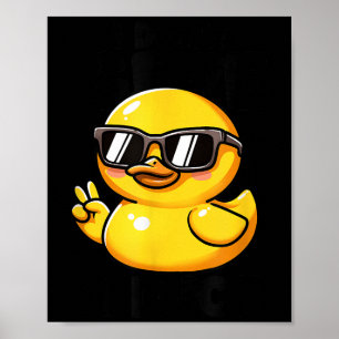 Ik geef geen eend liefhebber grappige eend eigenaa poster