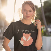 Ik geef geen Fox T-shirt