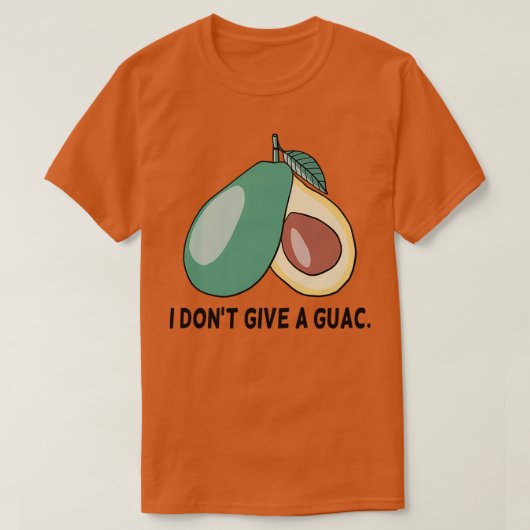 Ik geef geen guac 1 t-shirt (Design voorkant)
