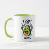 Ik geef geen guac avocado woordspeling mok (Links)