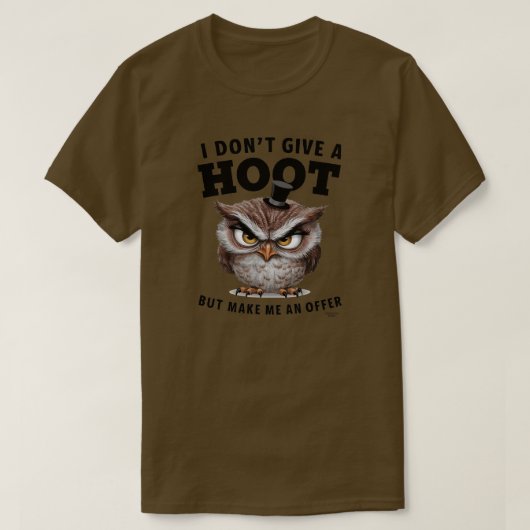 Ik geef geen hapje. t-shirt (Design voorkant)