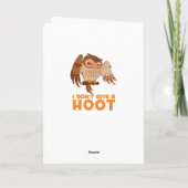 Ik geef geen hoepeltje. kaart (Achterkant)