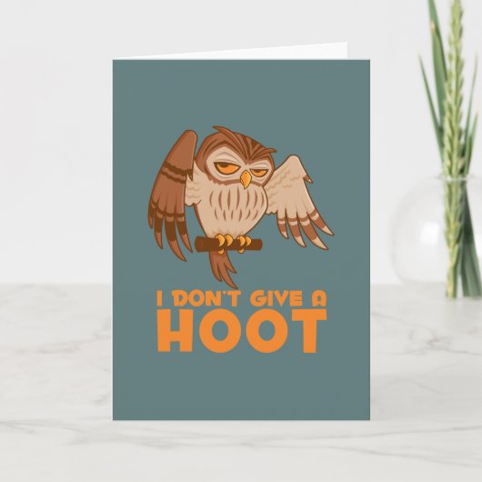 Ik geef geen hoepeltje. kaart (Voorkant)