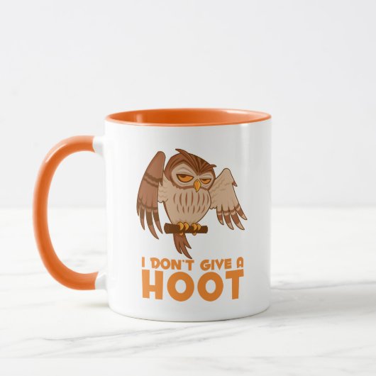 Ik geef geen hoepeltje. mok (Links)