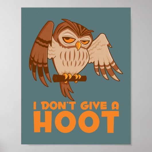 Ik geef geen hoepeltje. poster (Voorkant)