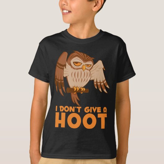Ik geef geen hoepeltje. t-shirt (Voorkant)