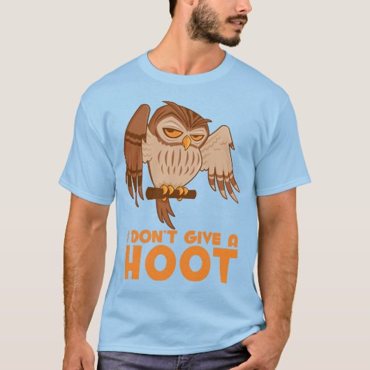 Ik geef geen hoepeltje. t-shirt (Voorkant)