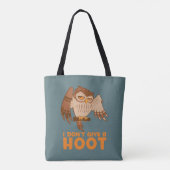 Ik geef geen hoepeltje. tote bag (Achterkant)
