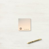 Ik Geef Geen Moer Uil Maatwerk Post-it® Notes (Op bureau)
