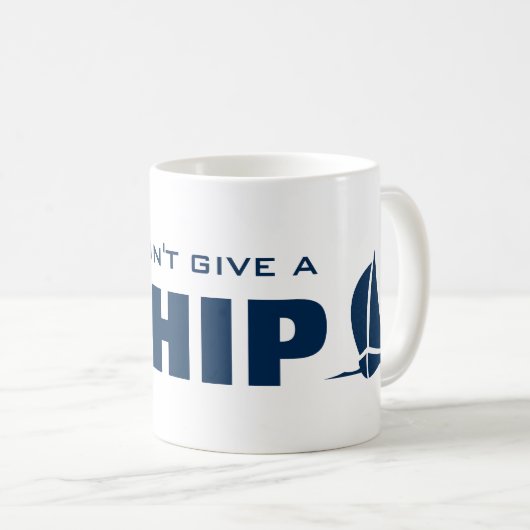 Ik geef geen mok van een schip. (Voorkant rechts)