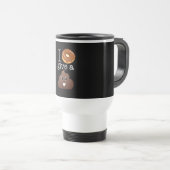 Ik geef geen poep Travel Mug. Reisbeker (Voorkant rechts)