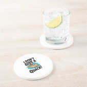 Ik geef geen Quack Funny Duck Onderzetter (Zijkant)