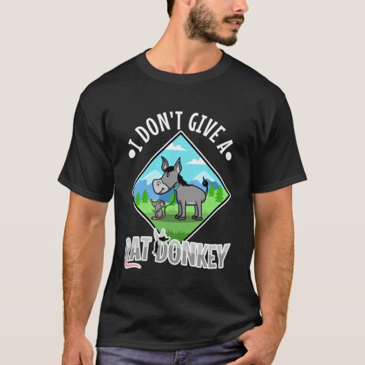 Ik geef geen rattenezel t-shirt (Voorkant)