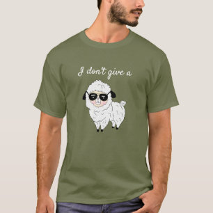 Ik geef geen schaap. t-shirt