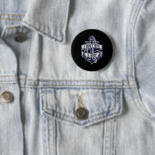 Ik geef geen schip grappige nautische offerte anke ronde button 5,7 cm (In situ)