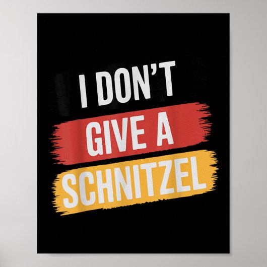 Ik geef geen schnitzel _1 poster (Voorkant)