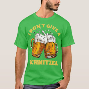 Ik geef geen Schnitzel Duitsland Oktoberfest Distr T-shirt