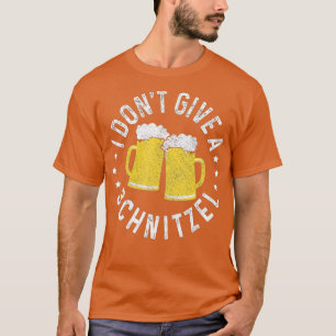 Ik geef geen Schnitzel Funny Oktoberfest Duits T-shirt