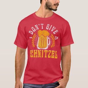 Ik geef geen Schnitzel Grappig Duits T-shirt