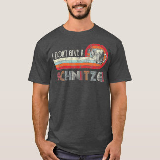 Ik geef geen Schnitzelfor Oktoberfest Duitsland T-shirt
