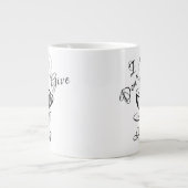 Ik geef geen Sip Jumbo Mok (Voorkant)