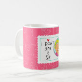 Ik geef geen sip koffiemok (Voorkant links)