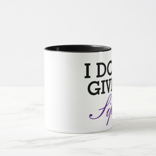 Ik geef geen Sip Mok (Midden)