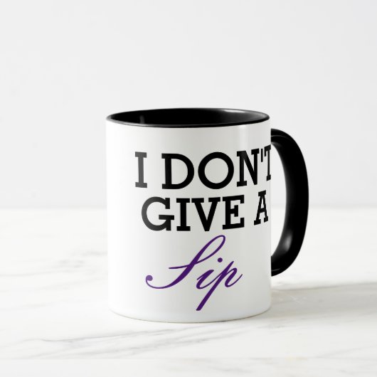 Ik geef geen Sip Mok (Voorkant rechts)