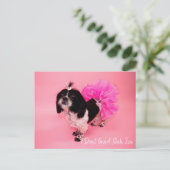 Ik geef geen sjiitische Tzu Briefkaart (Staand voorkant)