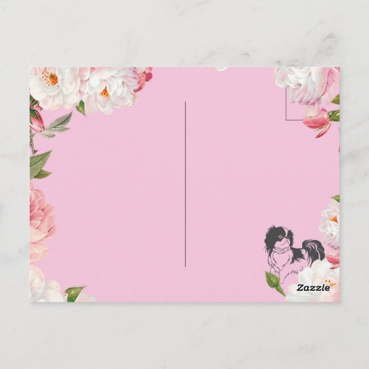 Ik geef geen sjiitische Tzu Briefkaart (Achterkant)