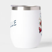 Ik geef geen slok grappige sneeuwpop gepersonalise (Rechts)