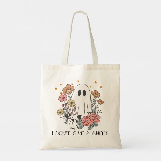 Ik geef geen vel Halloween Tote Bag (Achterkant)