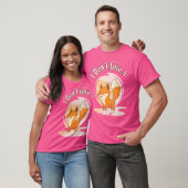Ik geef geen vos rode vos t-shirt (Unisex)