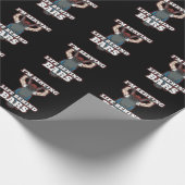 Ik geef het leven achter bars-fietsers cadeaupapier (Hoek)