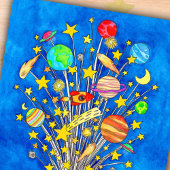 Ik geef je de maan en het sterren briefkaart