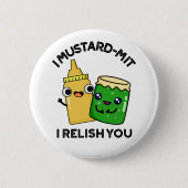 Ik geef je een grappige conditio pun. ronde button 5,7 cm (Voorkant)