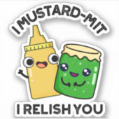 Ik geef je een grappige conditio pun. sticker (Voorkant)