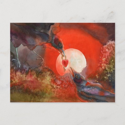 Ik geef je mijn hart briefkaart (Voorkant)