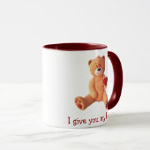 Ik geef je mijn hart mok (Voorkant rechts)