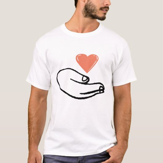 Ik geef je mijn hart t-shirt (Voorkant)