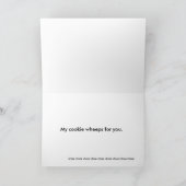 Ik geef je mijn hart Wenskaart Feestdagen Kaart (Binnen)