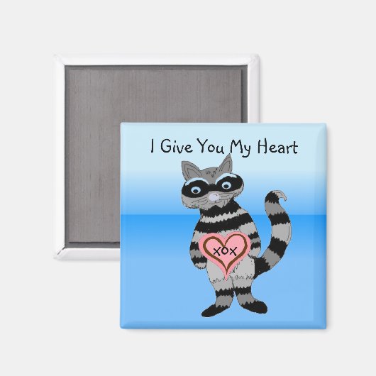 Ik geef je mijn hartslagader magneet (Voorkant / Achterkant)