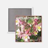 'Ik geef je mijn Vrede!' Magneet (Voorkant / Achterkant)