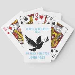 Ik geef je mijn vrede pokerkaarten