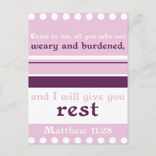 Ik geef je rust briefkaart